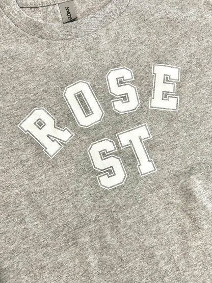 Rose Street Arc Logo Youth Tee Sport Grey