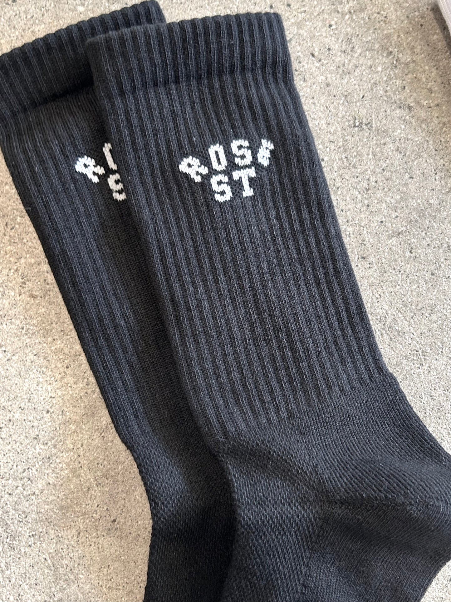 Rose Street Arc Logo Socks: Assorted Colors