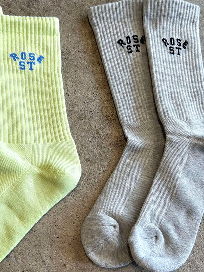 Rose Street Arc Logo Socks: Assorted Colors