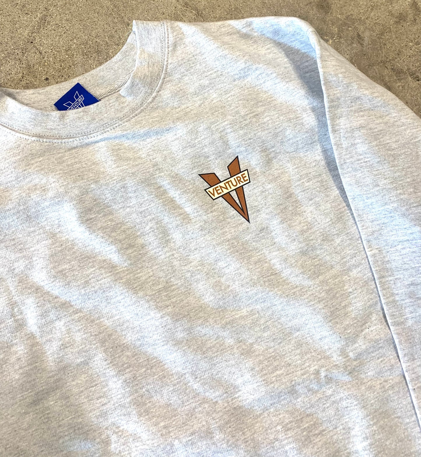 Venture Heritage Crewneck Grey Heather