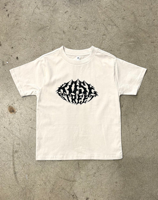 Rose Street Spike Logo Youth Tee Bone