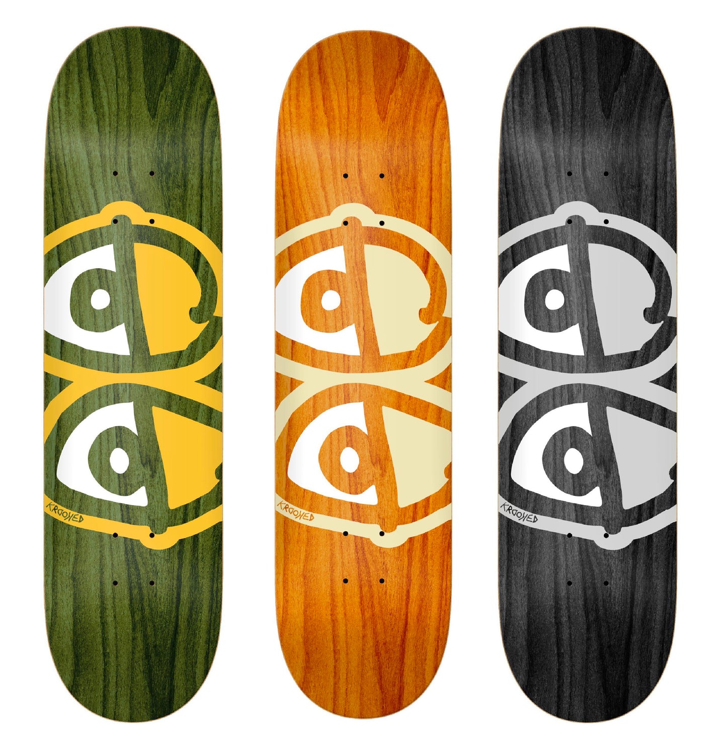 Krooked Eyes Deck: Assorted Sizes
