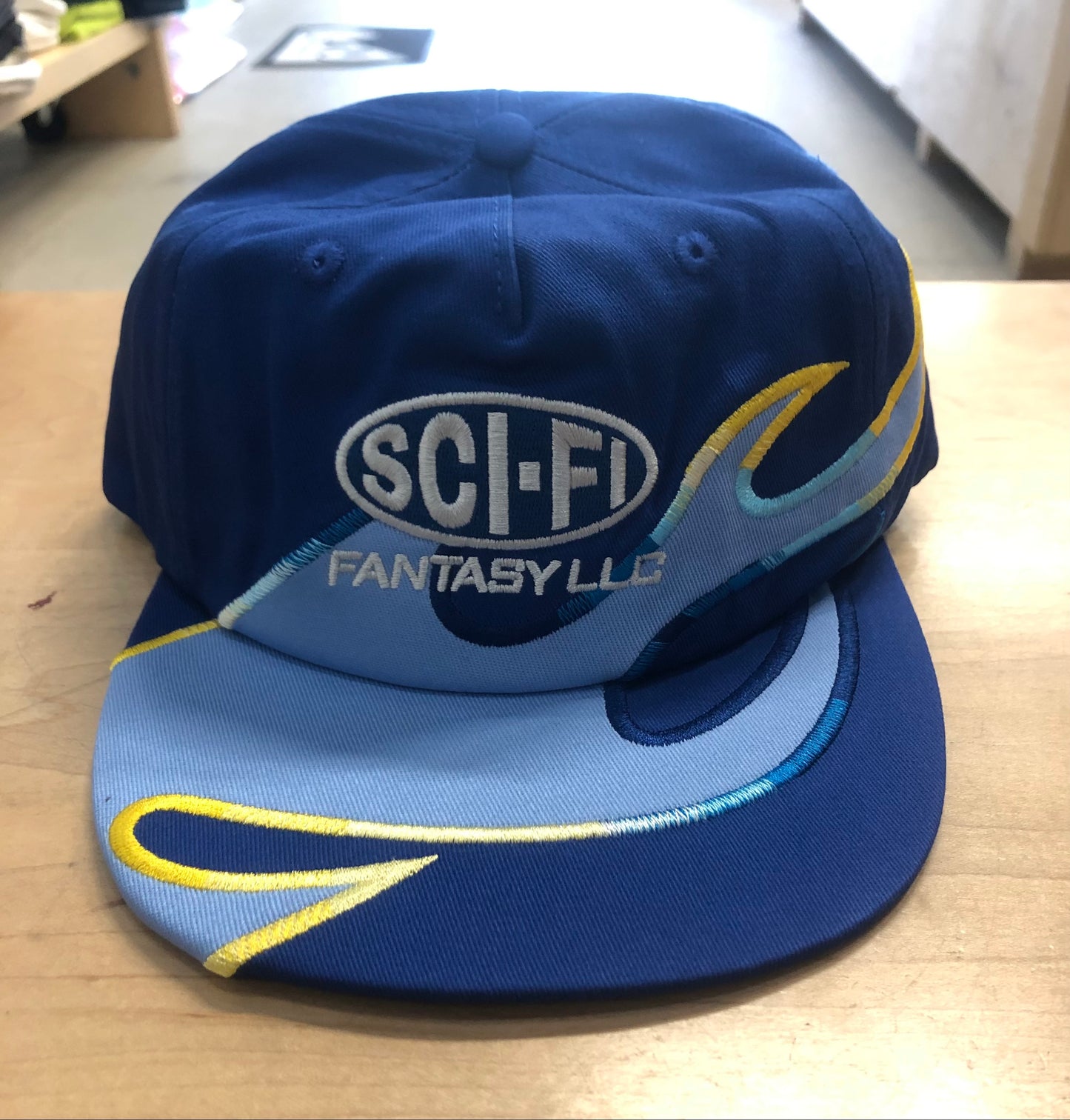 Sci-Fi Fantasy Flame LLC Hat Blue