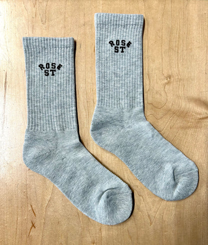 Rose Street Arc Logo Socks: Assorted Colors