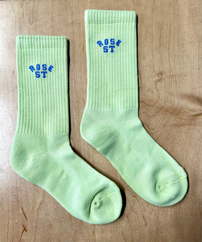 Rose Street Arc Logo Socks: Assorted Colors