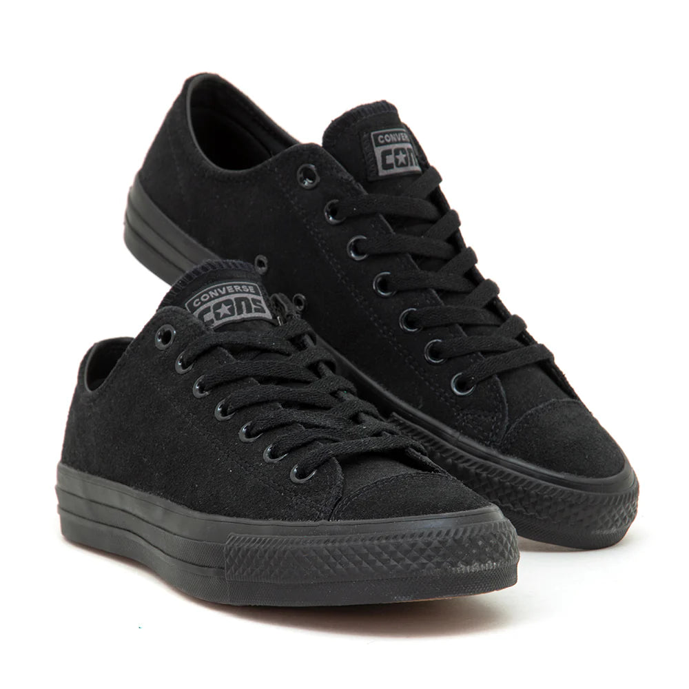 Converse CTAS Pro Suede Ox Low Black Black Black