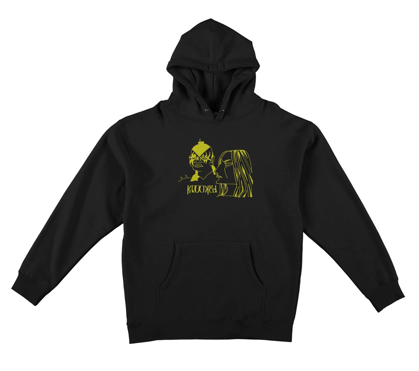 Krooked Metal Parking Lot Hoodie Black