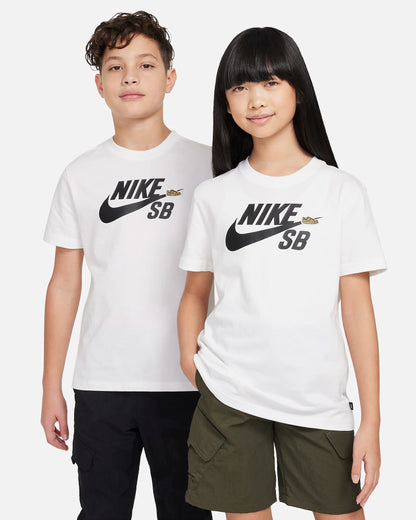 Nike SB Big Kids T-Shirt White