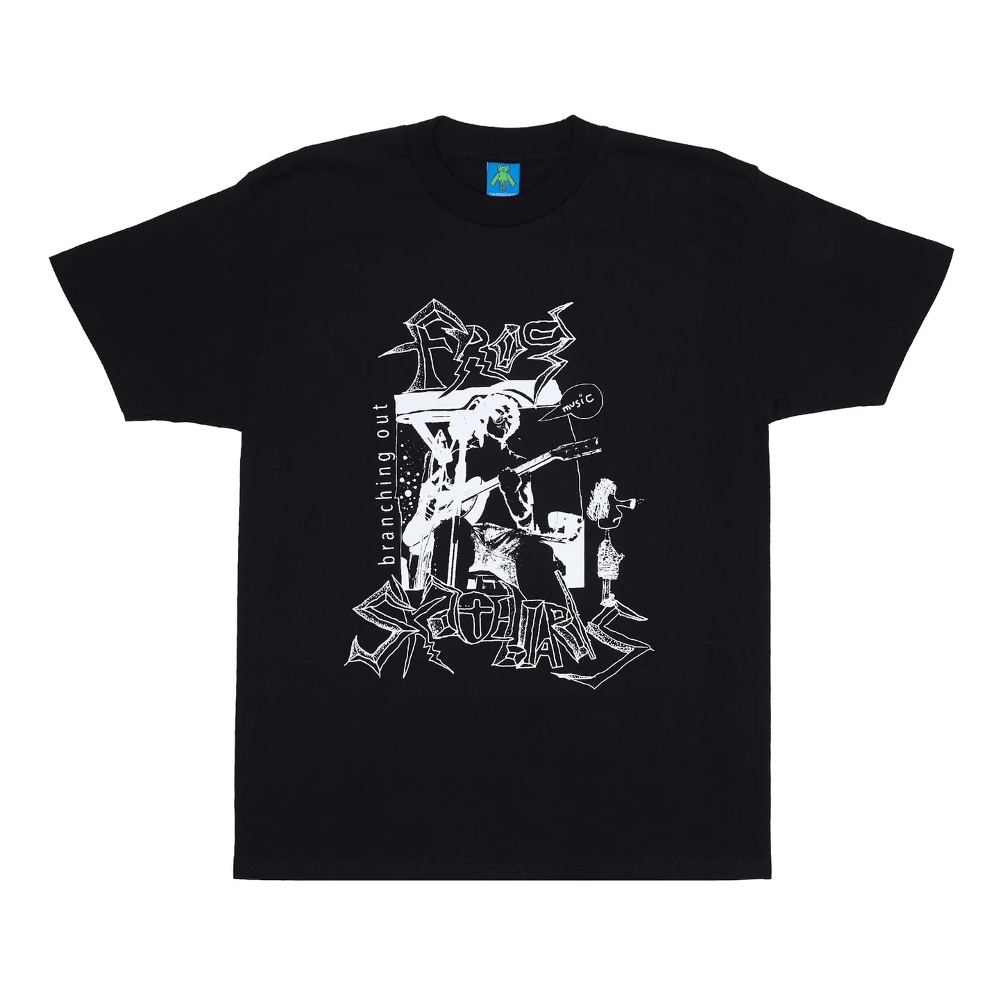 Frog Branching Out Bootleg Tee Black