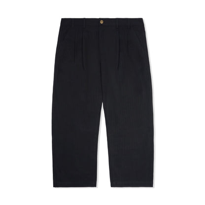 Butter Pleated Trousers Black