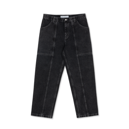 Polar Jiro Pants: Silver Black