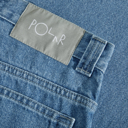 Polar '93! Pants: Mid Blue