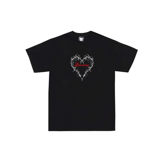 Limosine Heart Tee Black