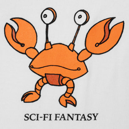 Sci-Fi Fantasy Crab Tee White