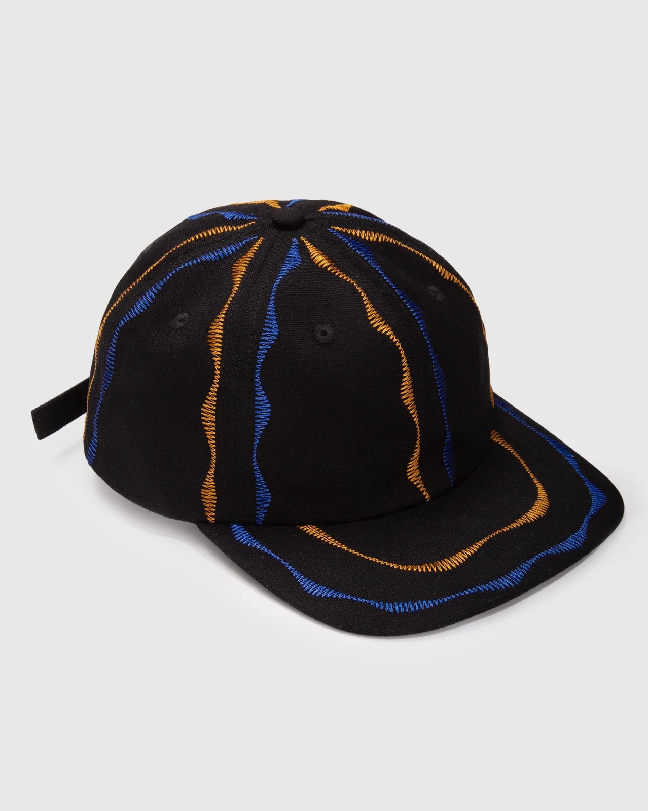 Sex Hippies Welder's Stitch Pinwheel Hat: Black