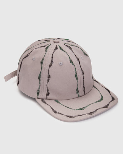 Sex Hippies Welder's Stitch Pinwheel Hat: Grey