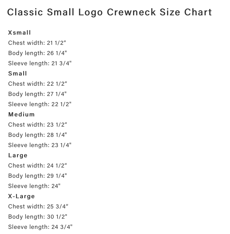 Dime Classic Small Logo Crewneck Black
