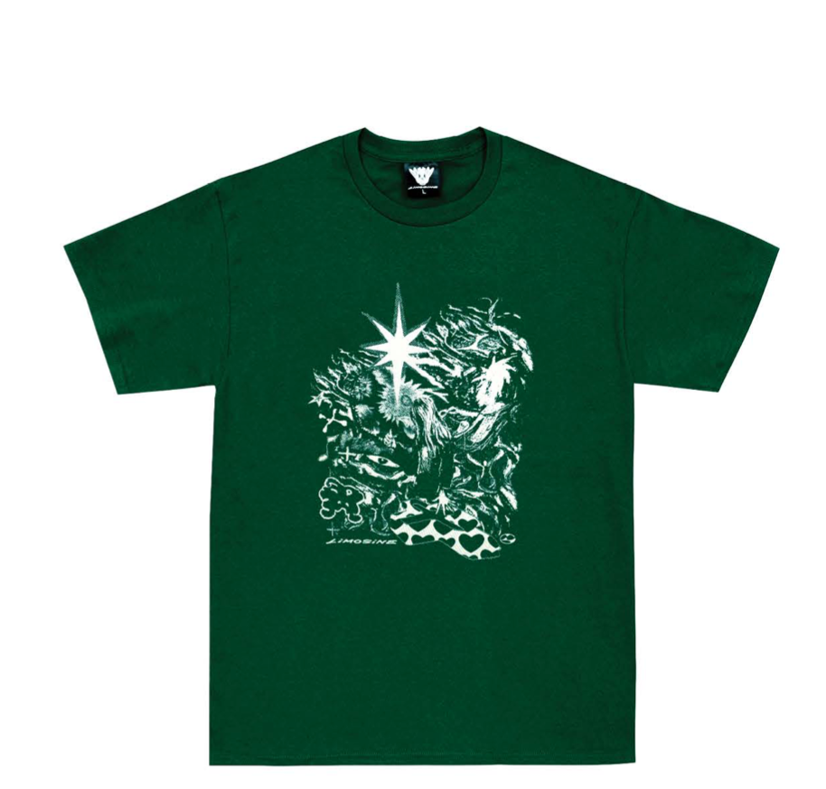 Limosine Hail Fail Tee Forest Green