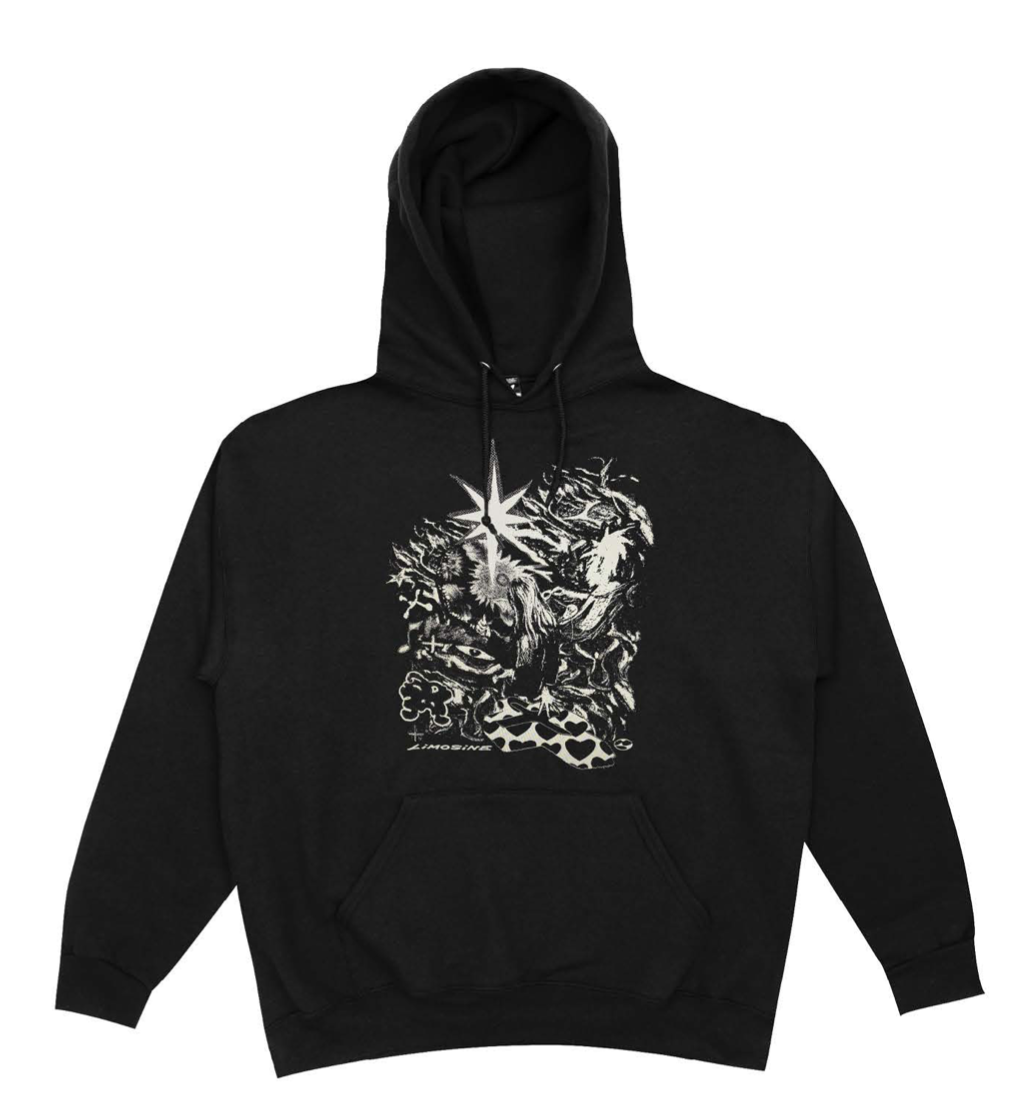 Limosine Hail Fail Hoodie Black