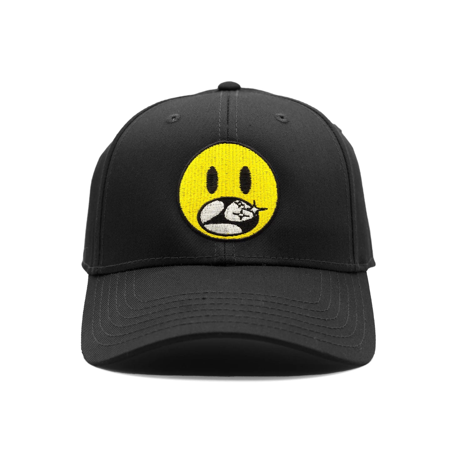 Limosine Smiley Hat Black