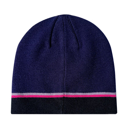 Frog Teddy Beanie Navy