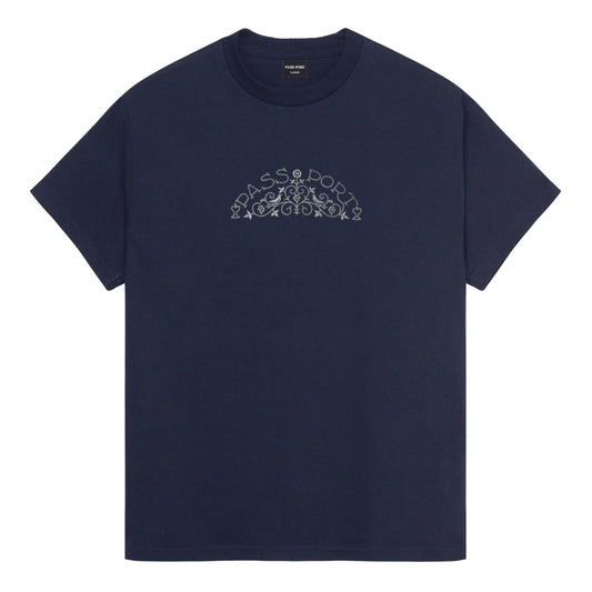 Pass-Port Vineyard Birds Tee Navy