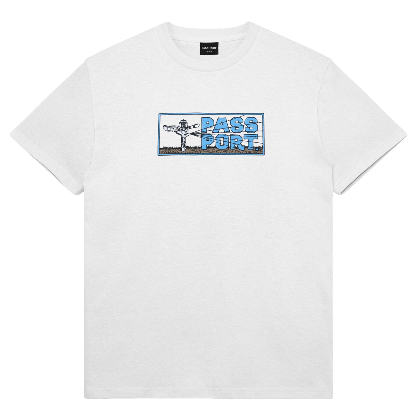 Pass-Port Water Restrictions Tee White