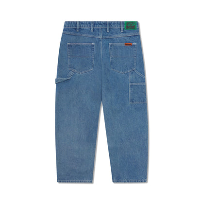 Butter Weathergear Heavy Weight Denim Jeans: Mid Blue