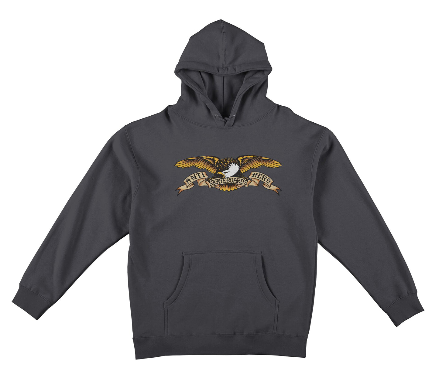 Antihero Eagle Hoodie: Charcoal