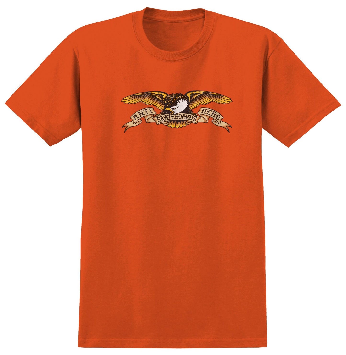 Antihero Eagle Tee: Orange