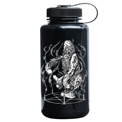 Krooked Water Bottle Necro Shmoo Black