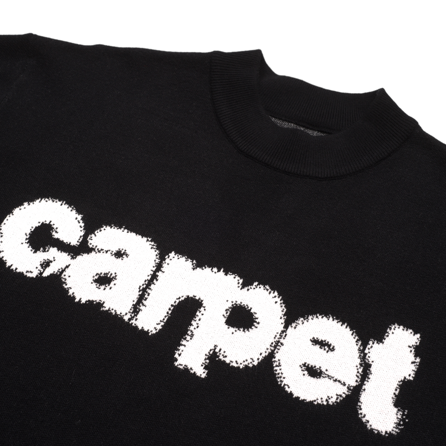 Carpet Co Woven Sweater Black