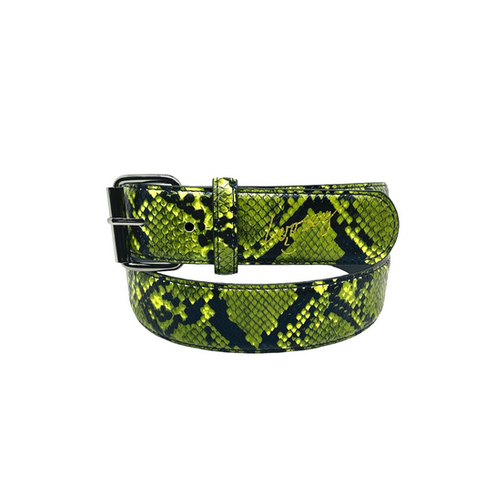 Loosey Slither Belt: Lime Green