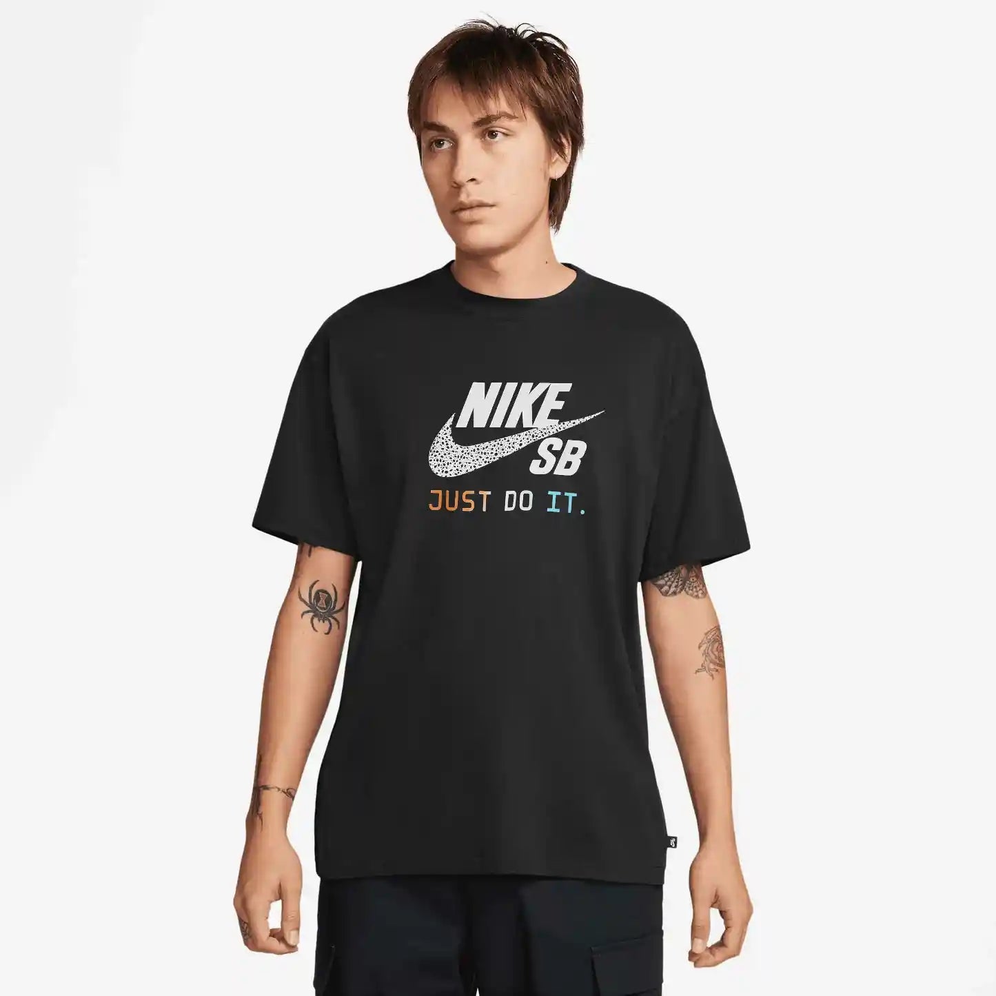 Nike SB Mens Short Sleeve Tee Black Olympics