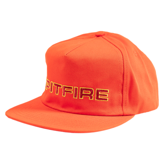 Spitfire Wheels Hat Classic 87 Snapback Red