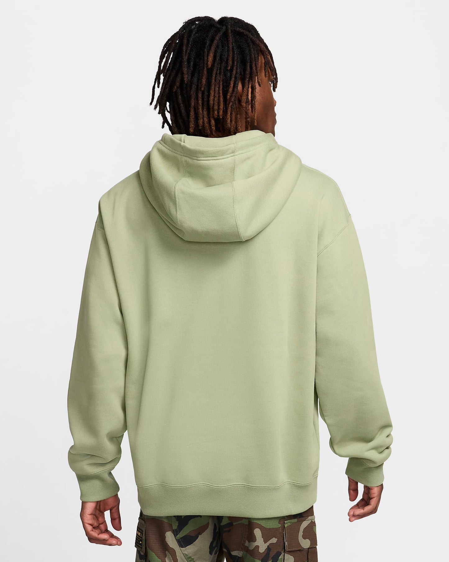 Nike SB Fleece Pullover Skate Hoodie Oil Green/Medium Olive
