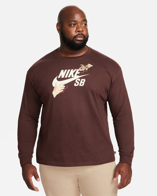 Nike SB Long-Sleeve Skate T-Shirt Earth