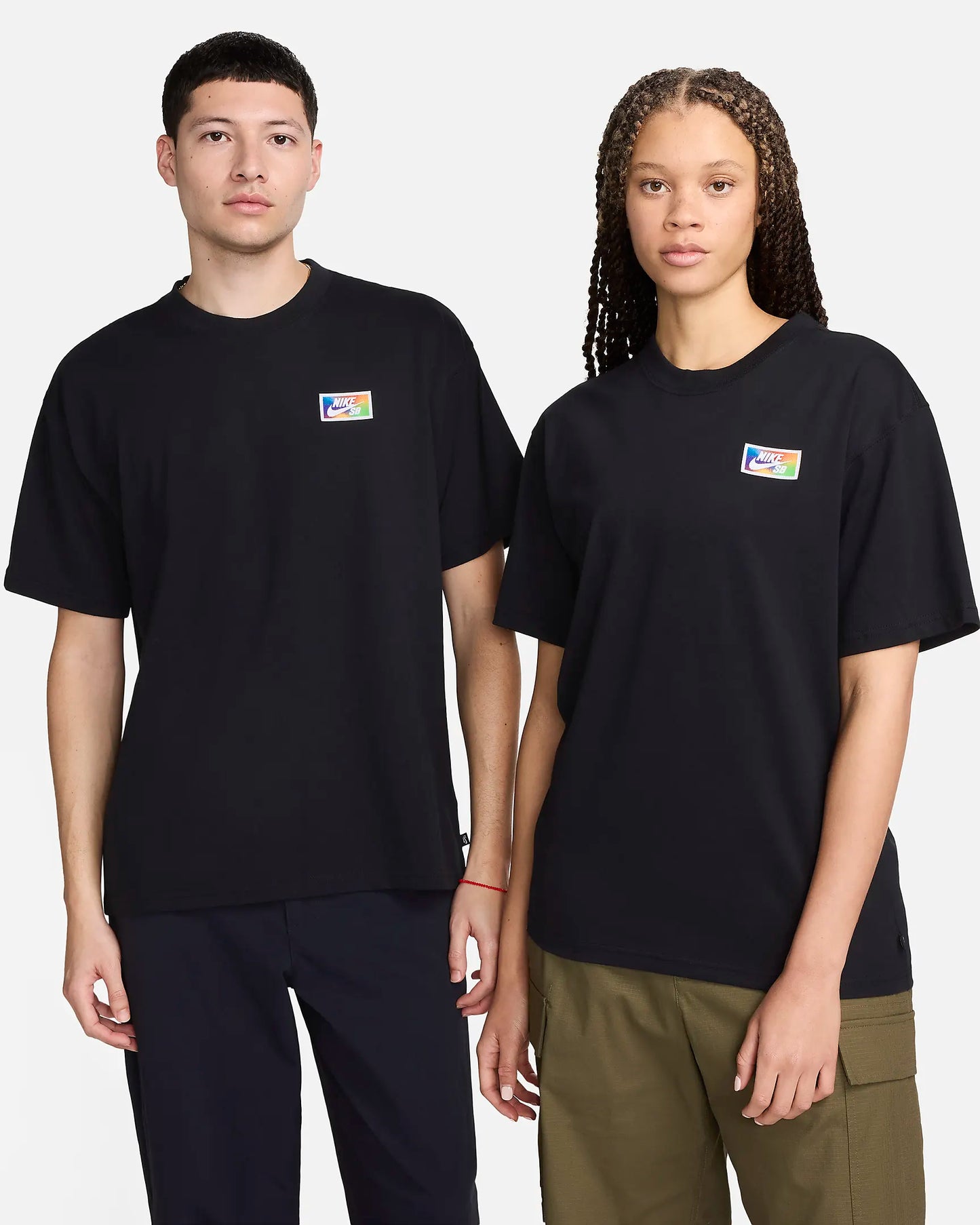 Nike SB Thumbprint Skate T-Shirt Black