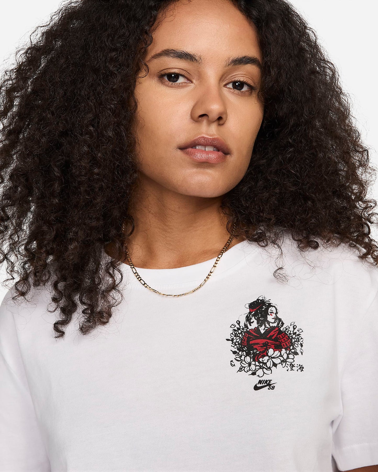 Nike SB x Sky Brown Women's Cropped Skate T-Shirt