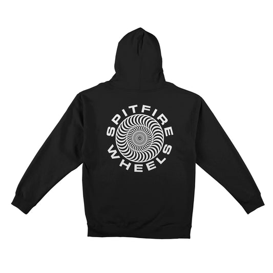 Spitfire Classic '87 Swirl Hoodie Black