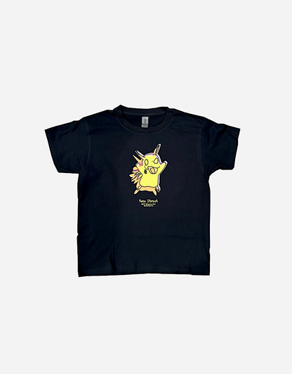 Rose Street Pika Youth Tee Black