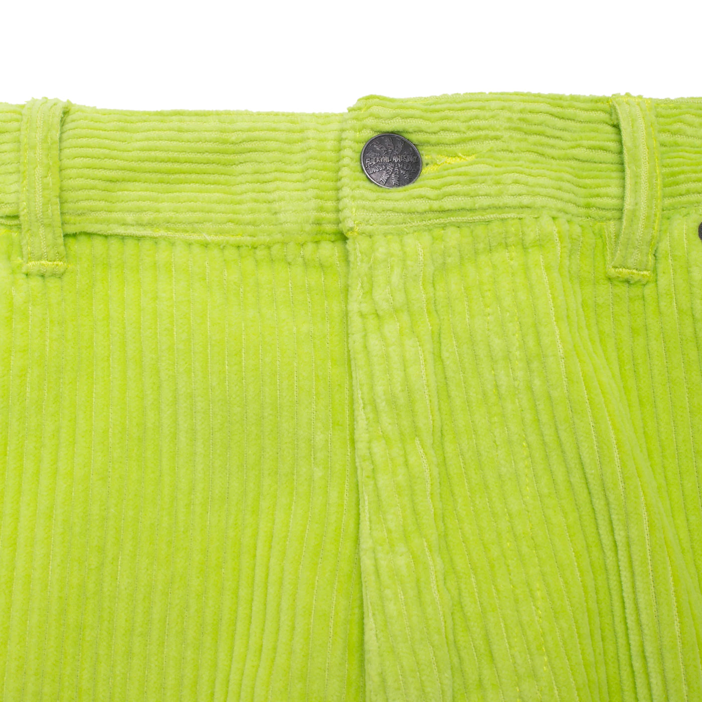 FA Corduroy 5 Pocket Pant - Neon Yellow
