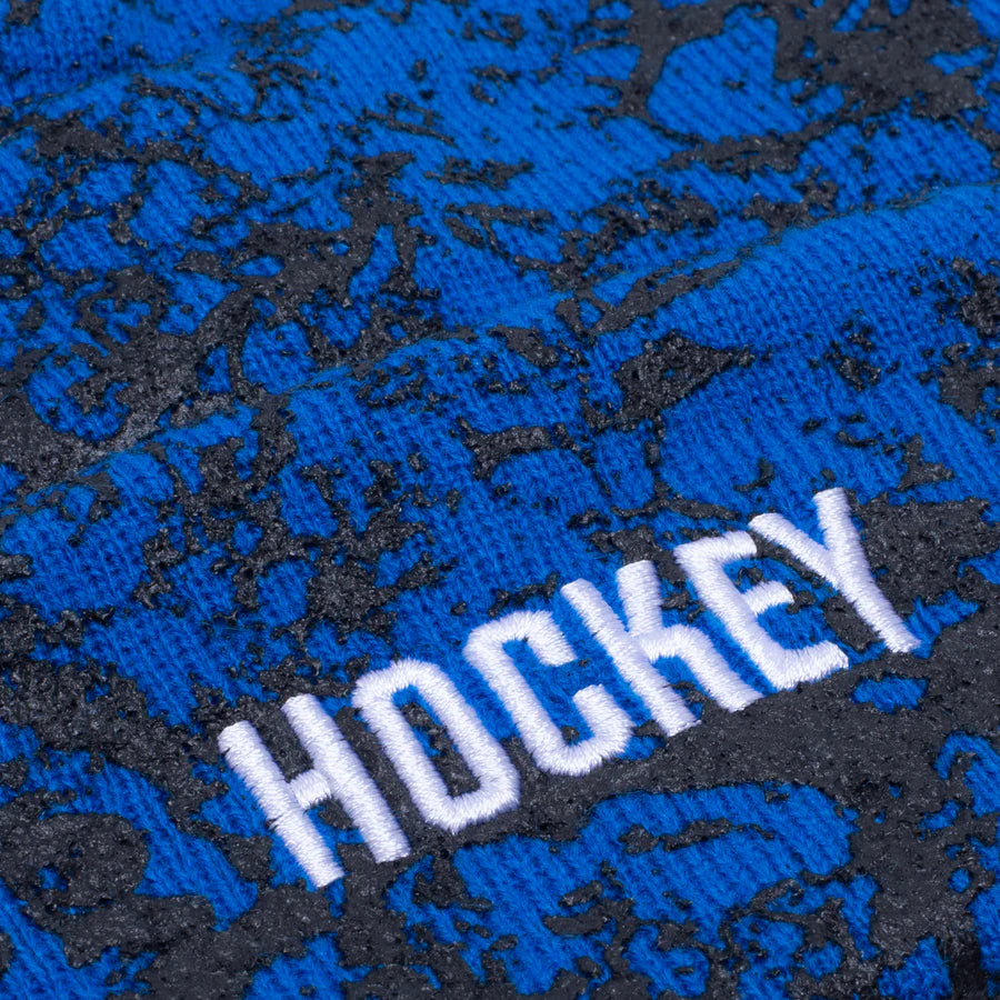 Hockey Hockey Nest Beanie Black/Blue Glow in Dark