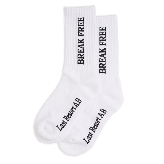 Last Resort AB Break Free Socks White