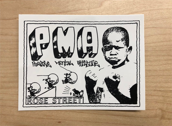 Rose Street PMA Sticker - Assorted Colors