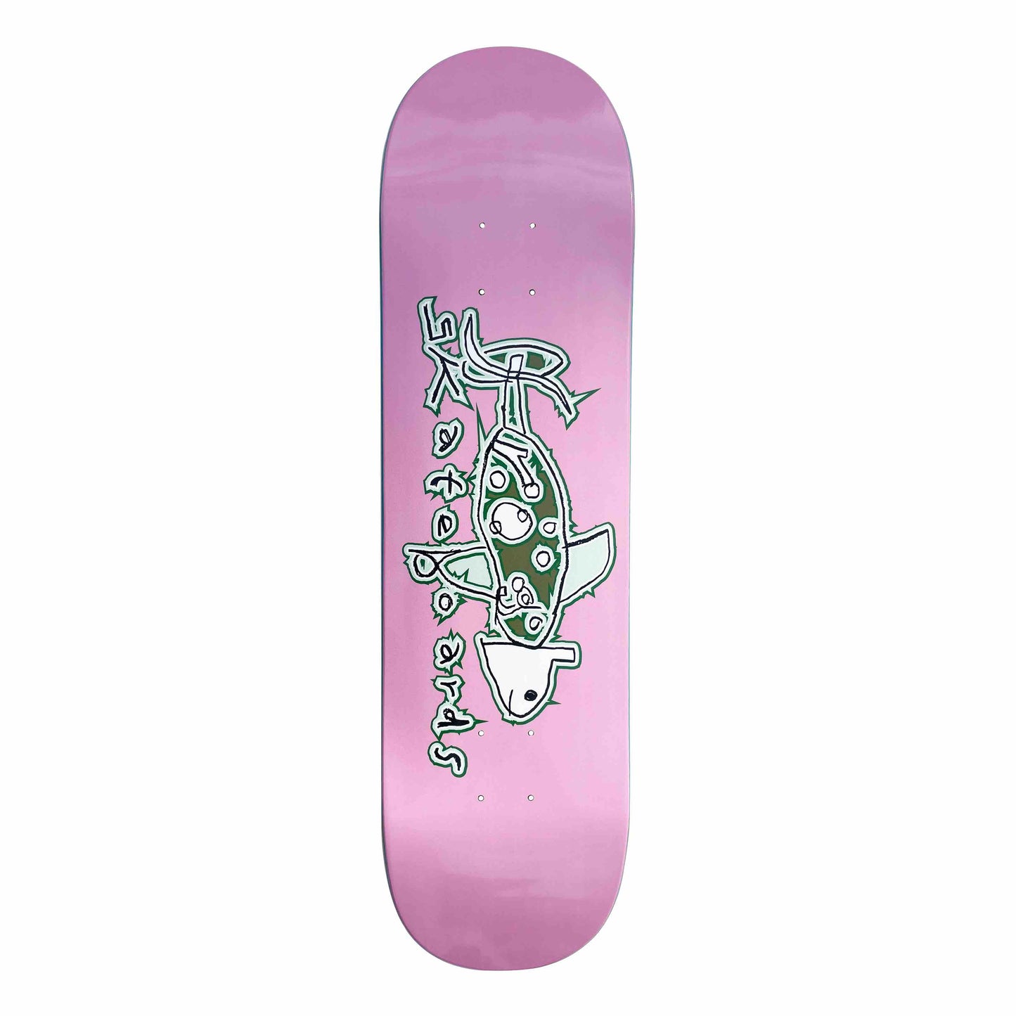 Frog Rainbow Fish Pink Deck: Assorted Sizes