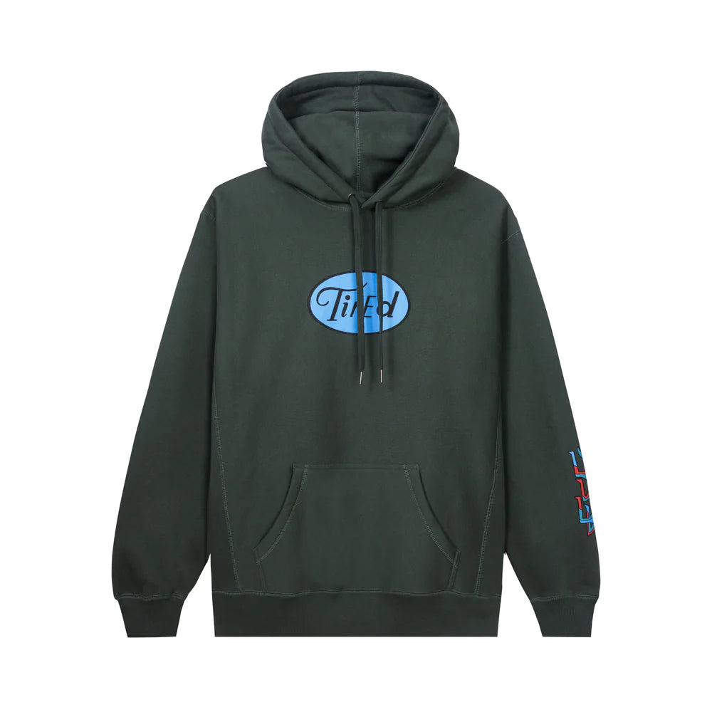 Tired Crawl Pullover Hood Forest