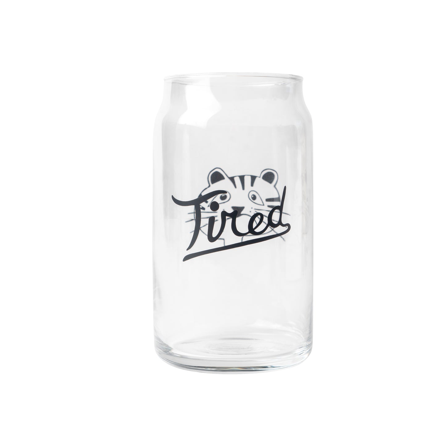 Tired The Rounders Glasses Set: 2-Pack Clear