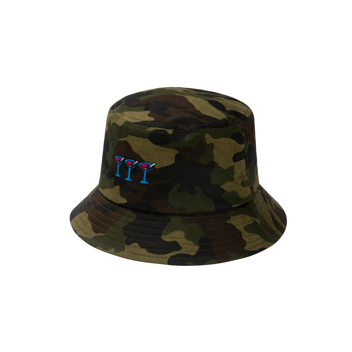 Tired Dirty Martini Washed Bucket Cap Camo
