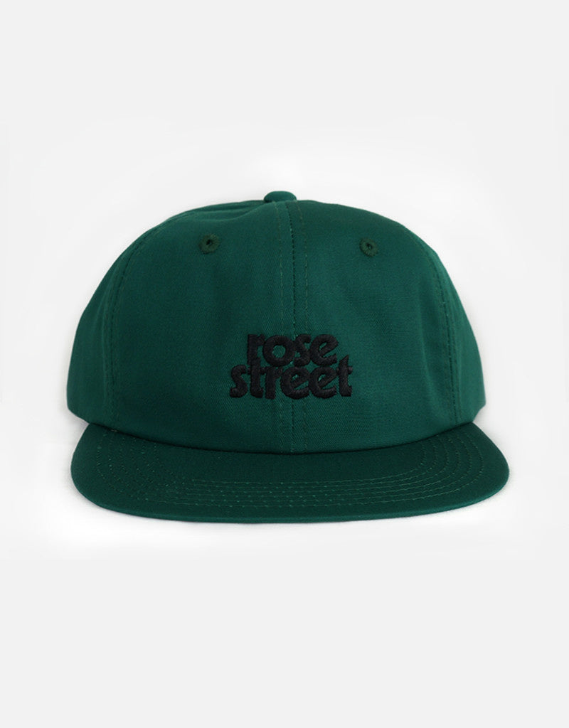 Rose Street Stacked Logo Hat Green